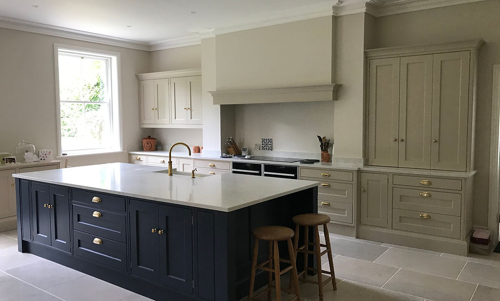 Bespoke in-frame kitchen, Hambrook Hill, Near Chichester