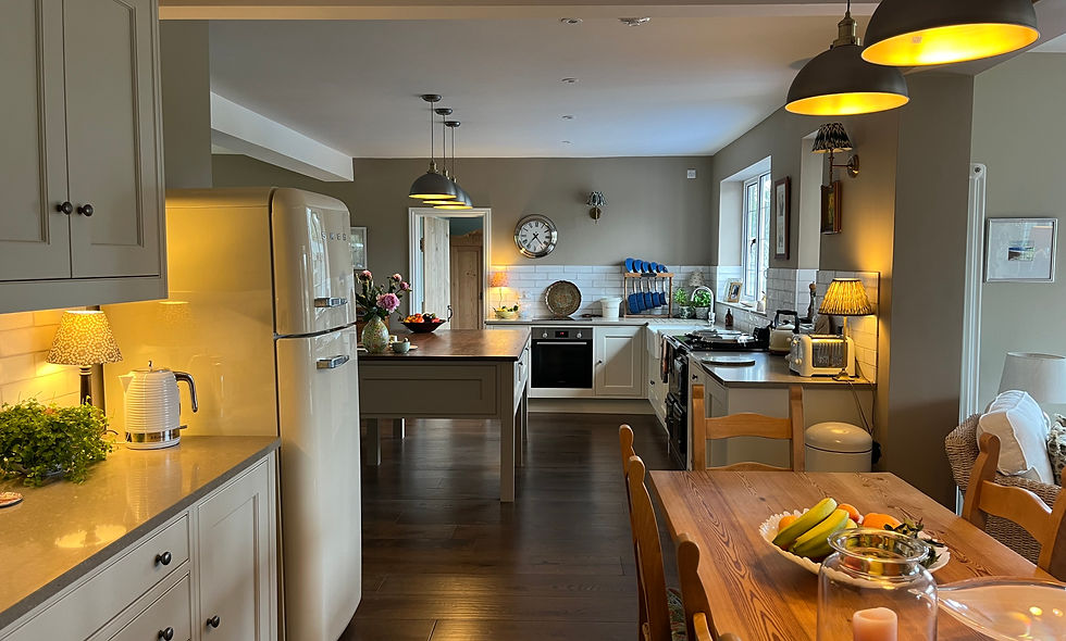 Bespoke in-frame kitchen, Surrey Hills