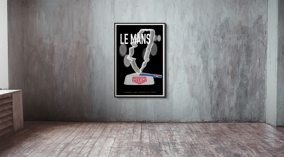 Thumbnail: SMOKE Series: Le Mans Heuer/Marchal/Cinzano