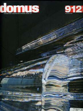 DOMUS 2008 magazine
Studio Article for
Salone del Mobile Milan Italy 
Marcus Tremonto 
Light Artist