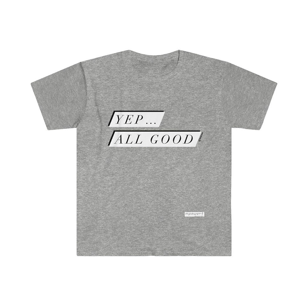 Thumbnail: mpower-T : "...ALL GOOD" (WHT)