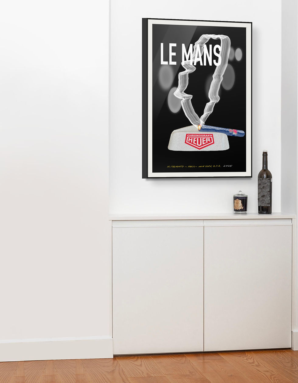 Thumbnail: SMOKE Series: Le Mans Heuer/Marchal/Cinzano