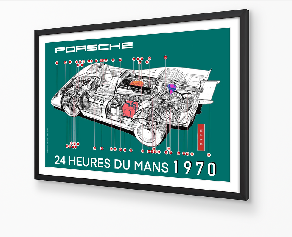Thumbnail: 24 Heures du Mans Series: 917K Cutaway 1970