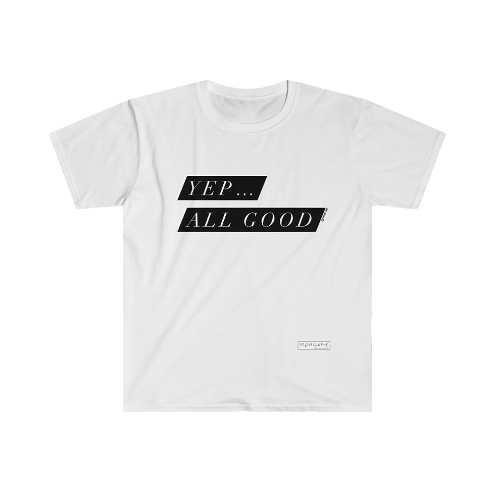 Thumbnail: mpower-T : "...ALL GOOD" (BLK)