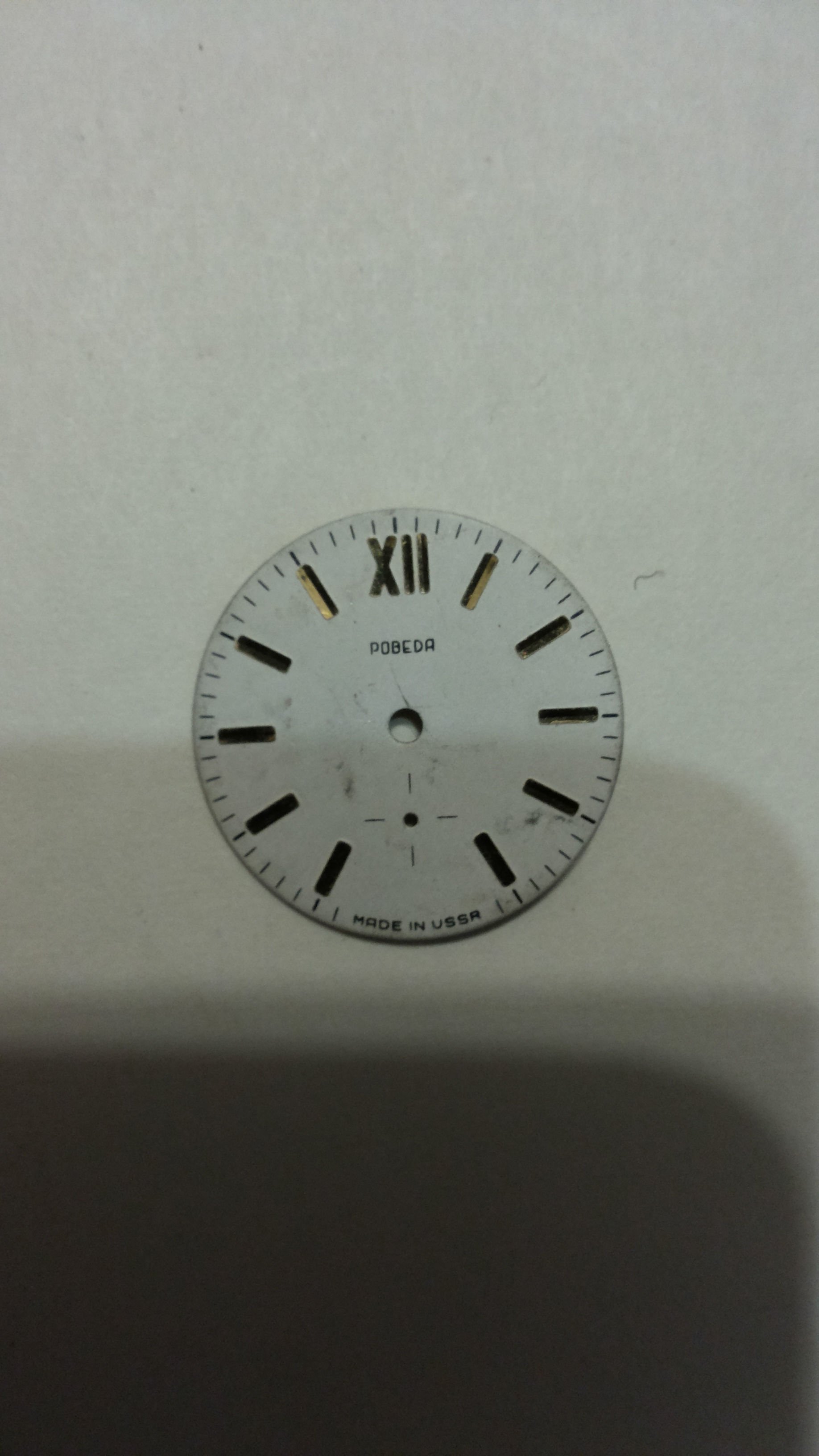 арт.398 циферблат победа б.у.