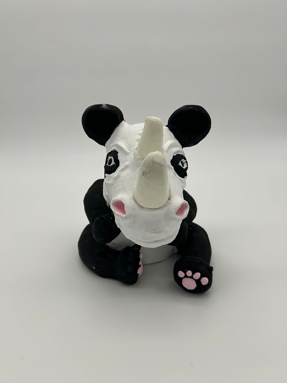 Thumbnail: Endangered Animal Combo Series: Black Rhino and Giant Panda