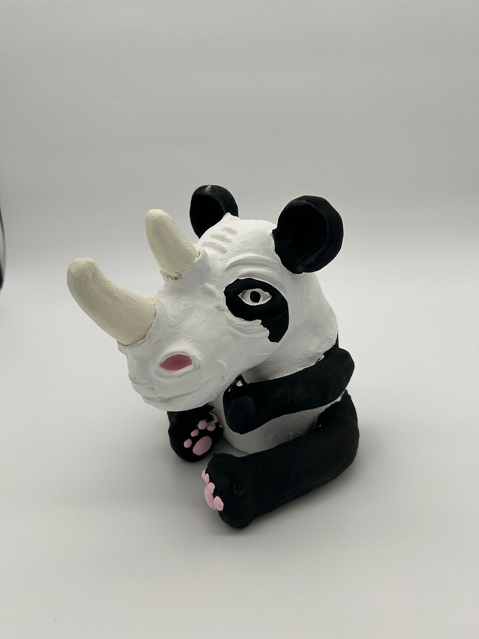 Thumbnail: Endangered Animal Combo Series: Black Rhino and Giant Panda