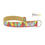 Thumbnail: Colorful collar with lead for puppies