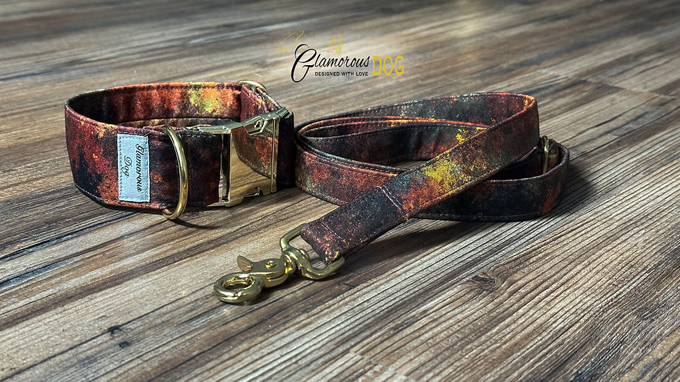 Thumbnail: Softshellový obojek v podzimních barvách - různá provedení