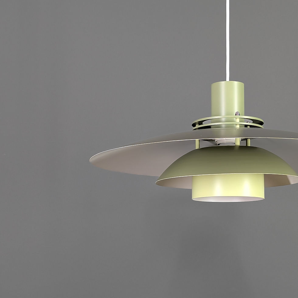 Thumbnail: Groen Deense design hanglamp - Scandinavisch design