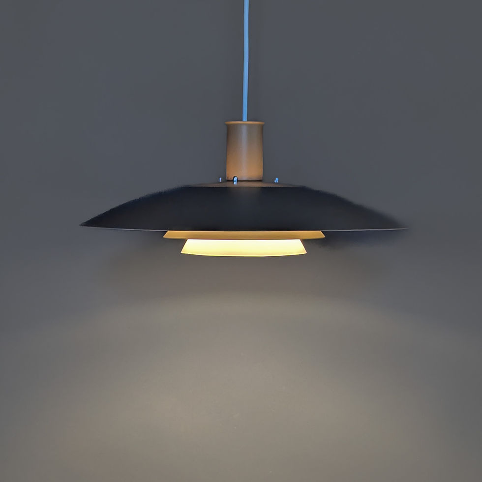 Thumbnail: LYFA model 24.4193 lamp in bruin en beige: warm Scandinavisch design