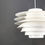 Thumbnail: Sven Middelboe – Verona - Witte Scandinavische Lamp - 50CM diameter