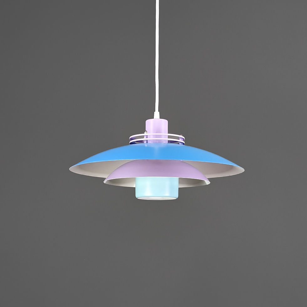 Thumbnail: Blauwe Scandinavische designlamp - Formlight - Deens design