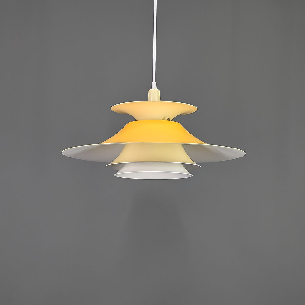 Thumbnail: Vintage Scandinavische Frandsen Belysning lamp uit de jaren 70