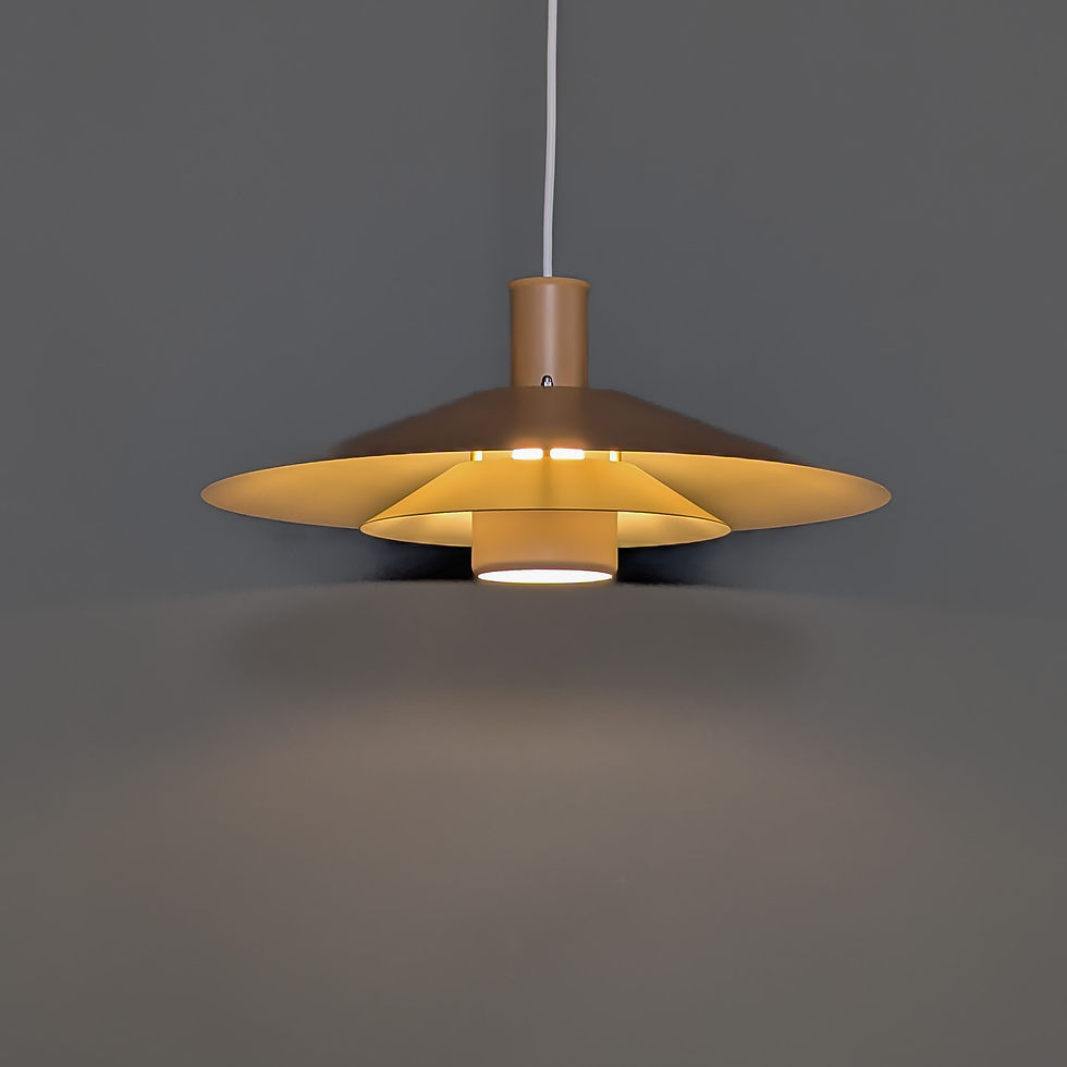 Thumbnail: Formlight type 52672 hanglamp in bruin en zacht roze
