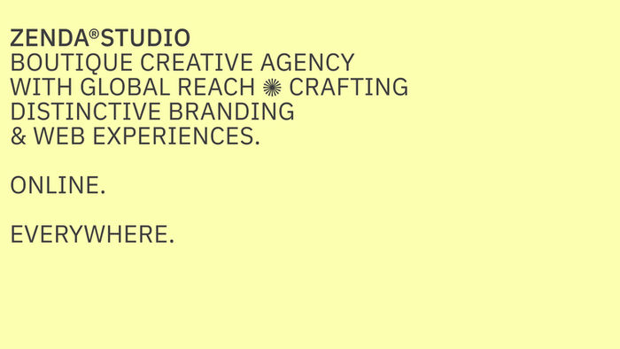 Short Intro About Zenda Studio - A Creative Agency Statement