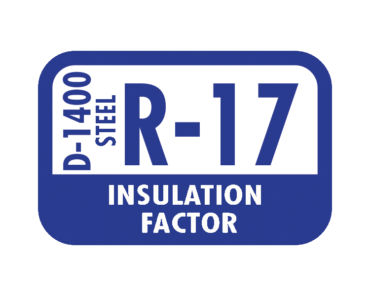 Cedo porte de garage Facteur R17 D1400 A