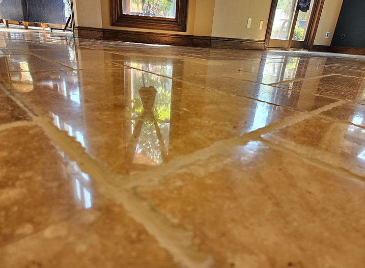 stone polishing and sealing