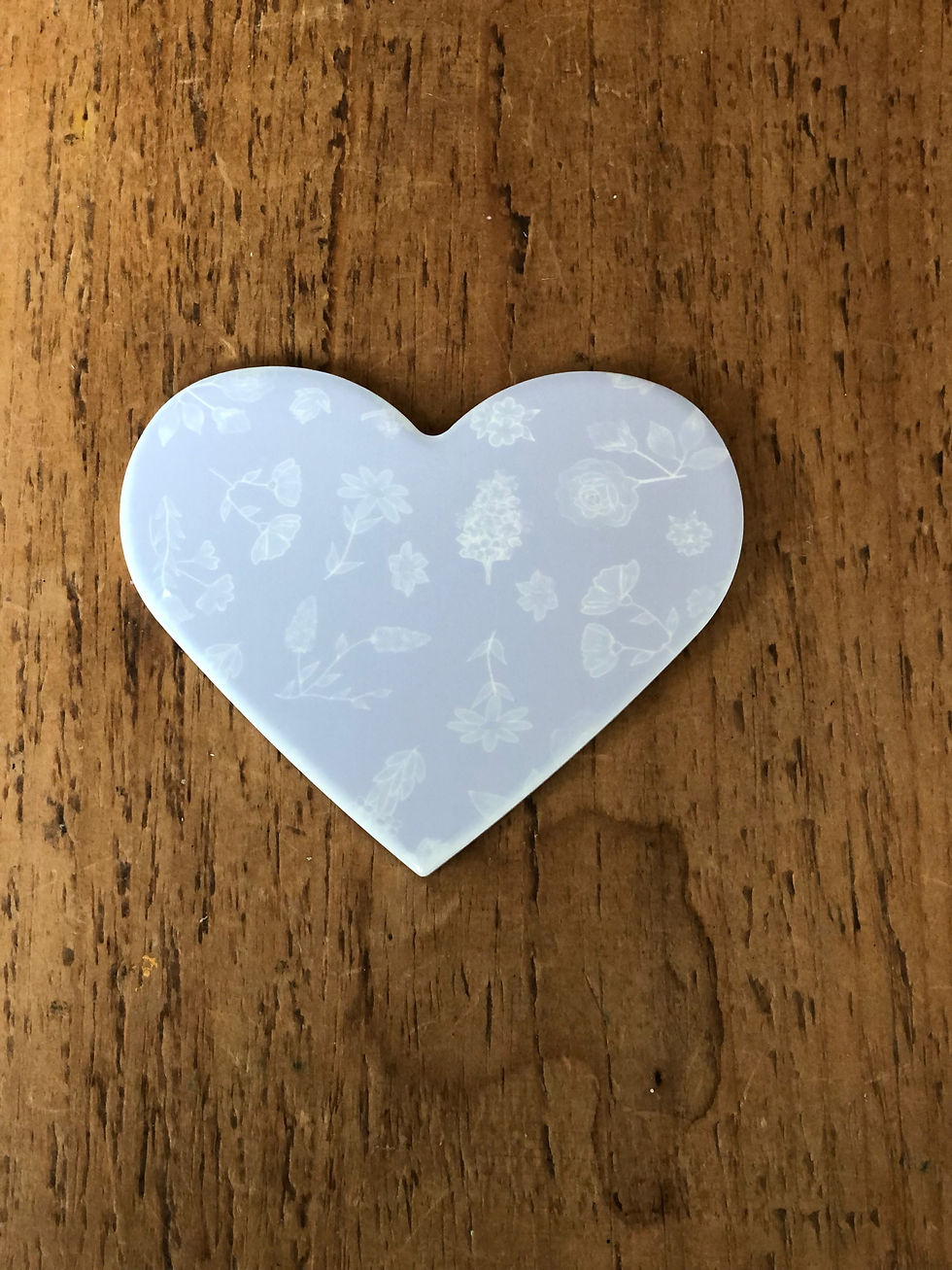 Thumbnail: Ceramic heart coaster and ornament gift set
