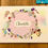 Thumbnail: Personalised flower fairy placemat and coaster set - different options available