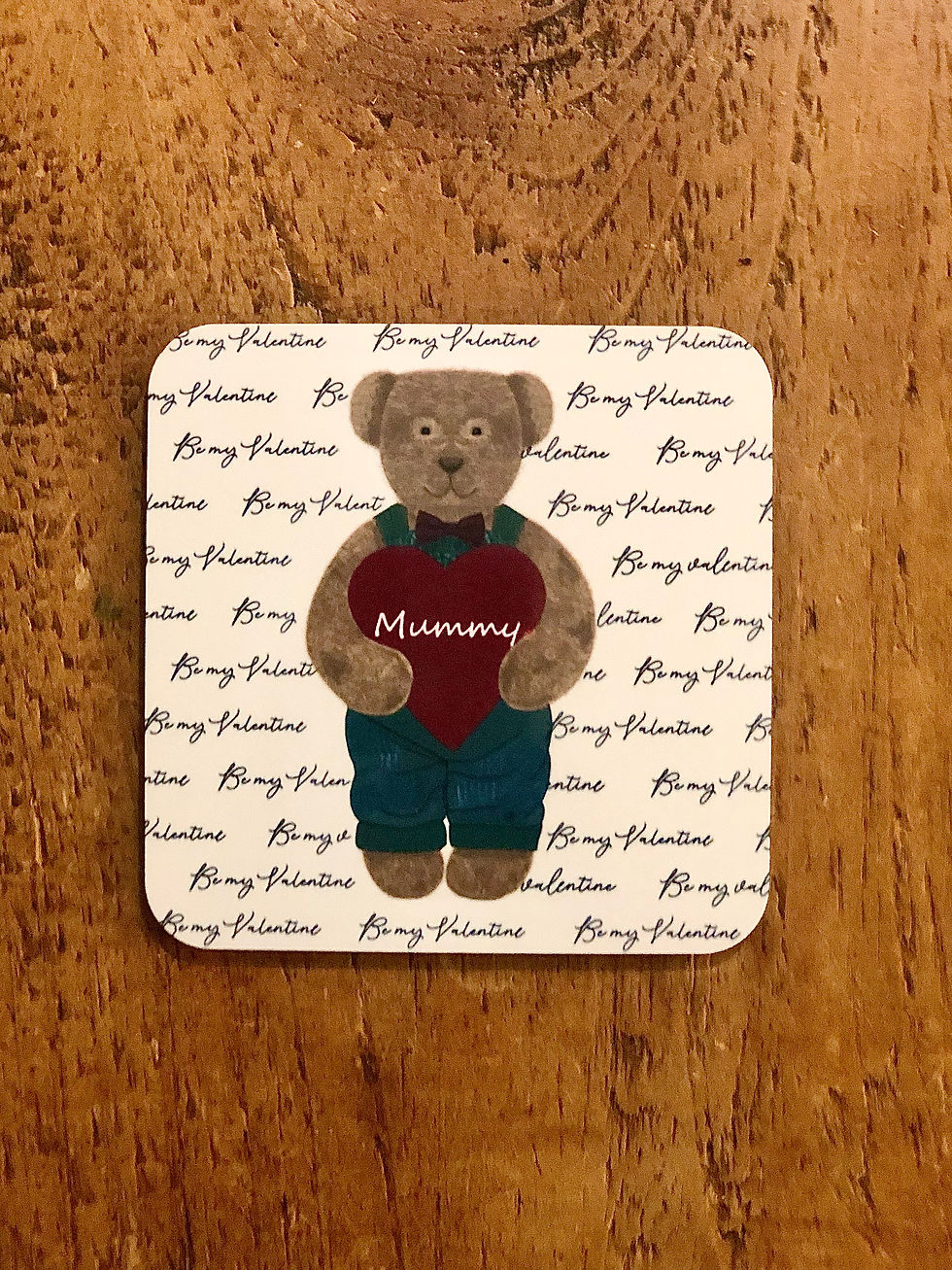 Thumbnail: Be my valentine, Daddy / Be my valentine, Mummy - Valentine’s set