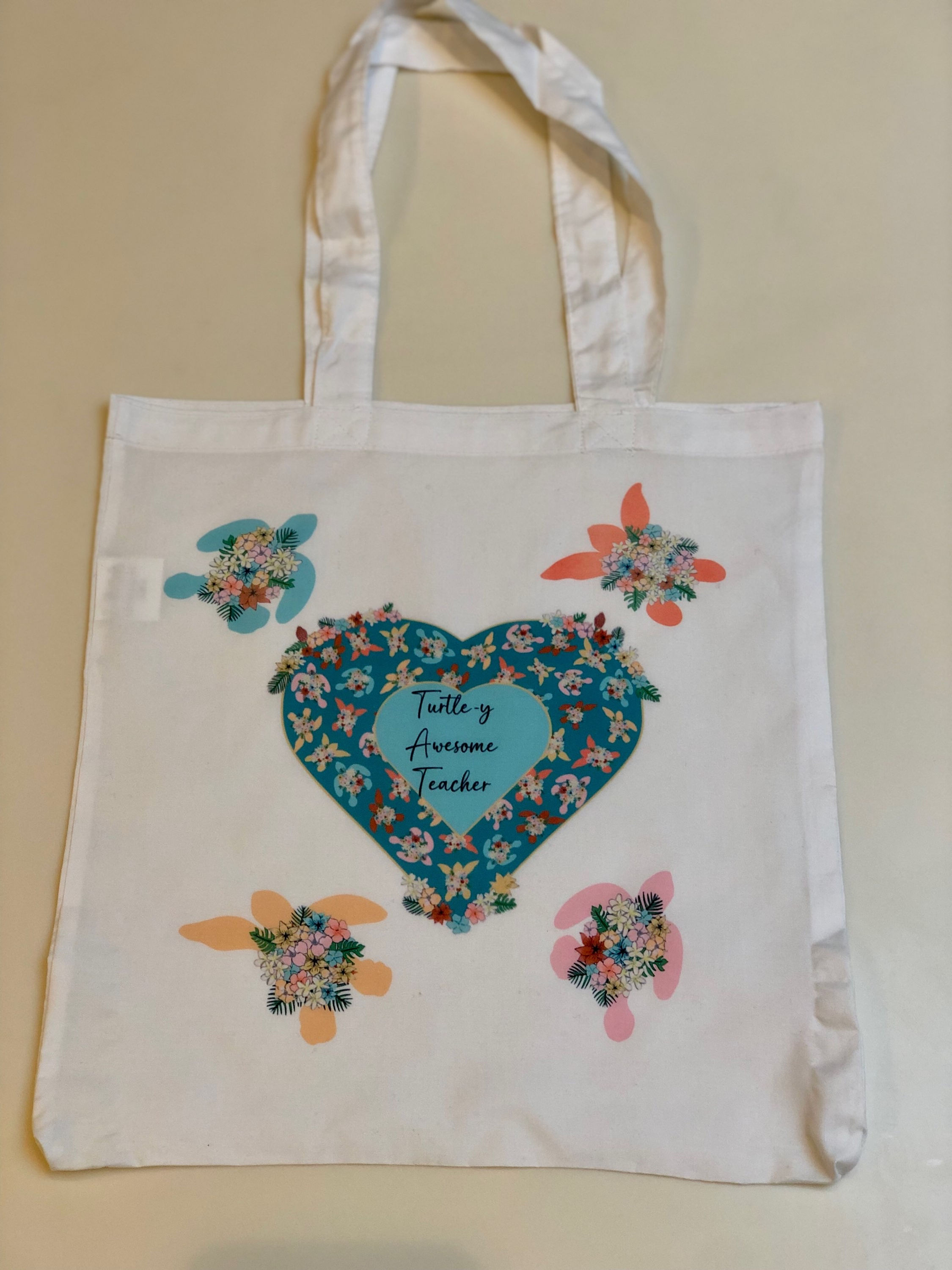 Turtle-y Awesome Tote - x3 designs available