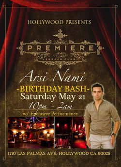 Flickr - Arsi Nami Birthday Bash & Performance at Premiere in Hollywood