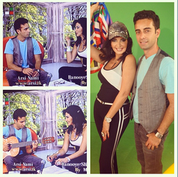 Flickr - Arsi Nami guest on Iran TV Banooye Sharghi Show with Mahroo