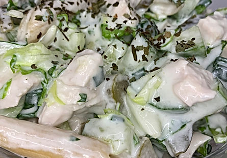 Tavuklu Makarnalı Salata