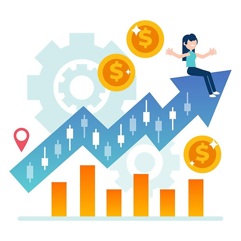 woman-standing-growth-graph-arrow_23-214