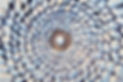 Sea stones laid out in the form of a cir