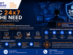 Why 24x7 SOC Is No Longer Optional for Your Business