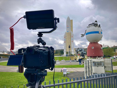 Cameraman Cité de l'Espace Toulouse video