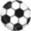 18” round football foil