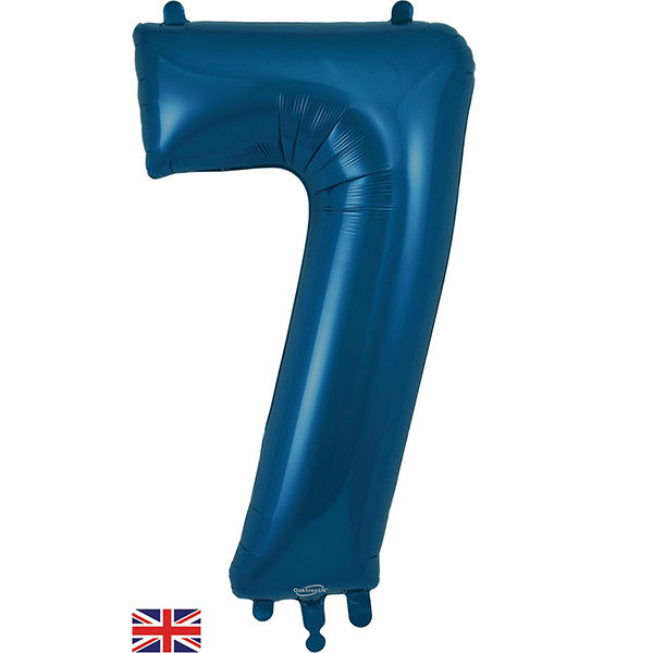 Thumbnail: Personalised 34" Navy Blue Number Balloon