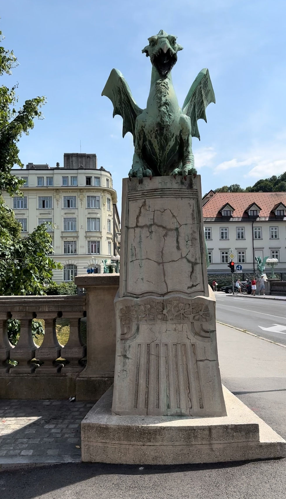 Dragon bridge Ljubljana