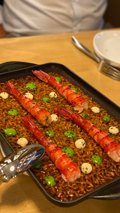 Paella dinner in Basque Country