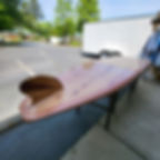 Thumbnail: Wood Hollow Core Stand Up Paddle Board