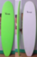 Thumbnail: Soft top surf board 6', 7', 8', 9' with FCS fins