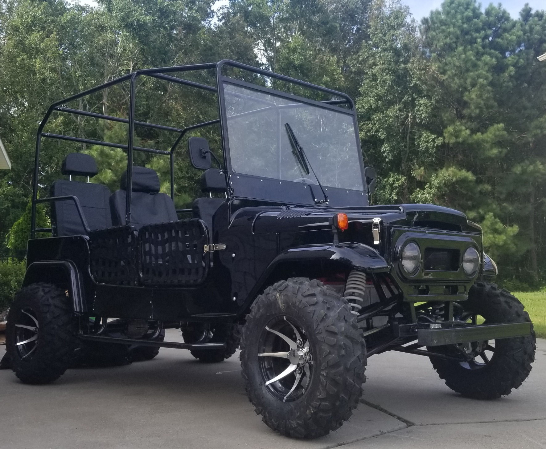 Large Electric 4 seat off road ATV