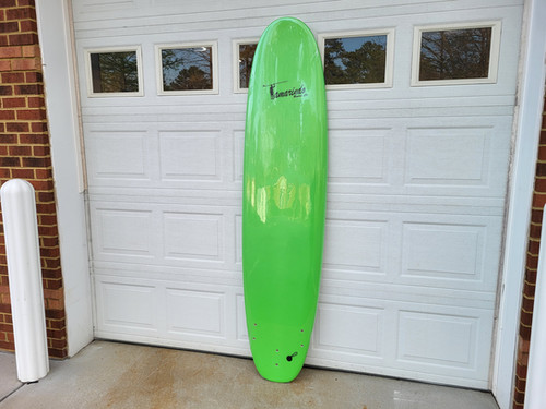 Soft top surf board 7', 8', 9' with plug fins | tamarindoboards