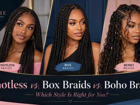 Knotless vs. Box Braids vs. Boho Braids: Which Style Is Right for You?