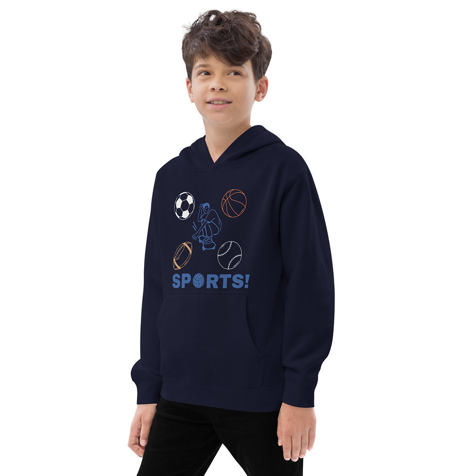 Kids fleece hoodie