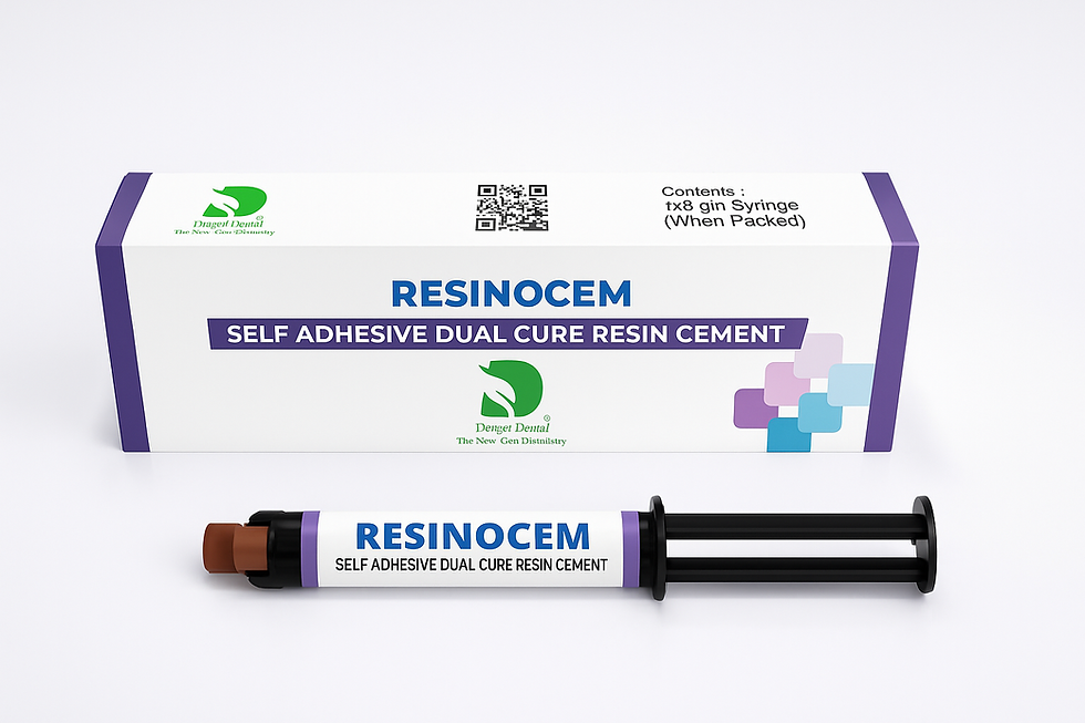 Resinocem Self Adhesive Dual Cure Resin Cement 9gm