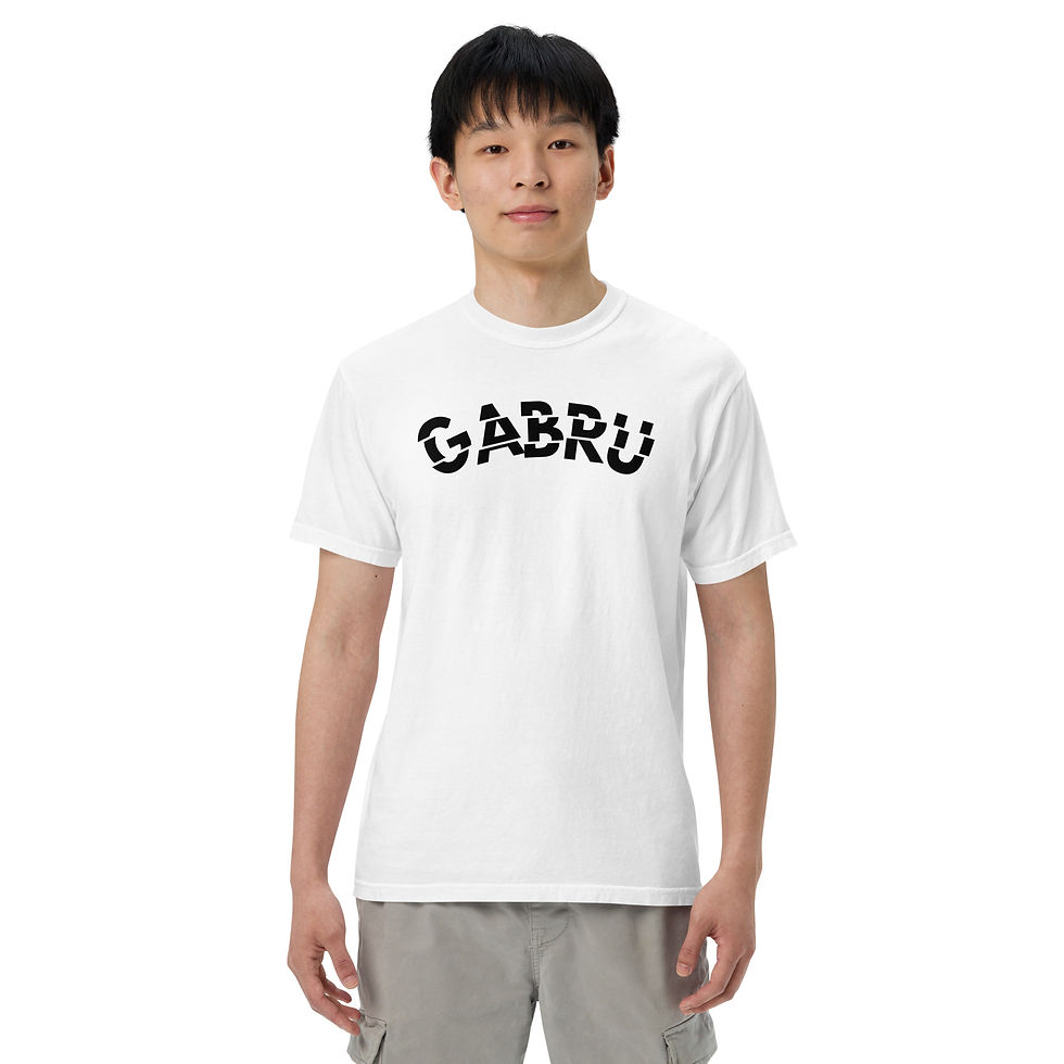 Unisex Garment-dyed Heavyweight T-shirt - Gabru