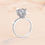 Hình thu nhỏ: Nhẫn Moissanite Crown 6 chấu 2 carat
