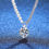 Hình thu nhỏ: Dây chuyền Moissanite Harmony Pearl 1 carat