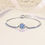 Hình thu nhỏ: Lắc tay moissanite đủ màu làm từ bạc nguyên chất 925 1 carat