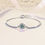 Hình thu nhỏ: Lắc tay moissanite đủ màu làm từ bạc nguyên chất 925 1 carat