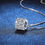 Hình thu nhỏ: Dây chuyền Moissanite Triple Row 1.6 carat